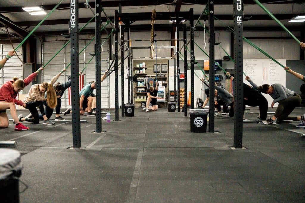 The 9am group class at CrossFit OYL