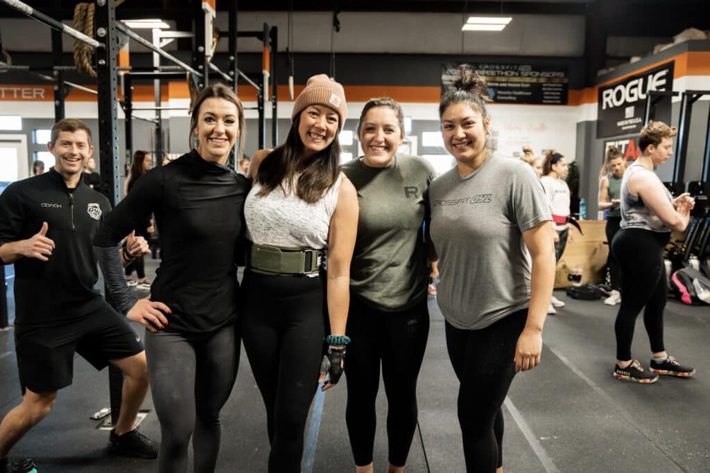 Friends & Community on New Year's Ever at the best gym near me in Haslet, TX (CrossFit OYL)